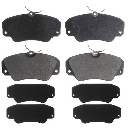 R/M Brakes BRAKE PADS OEM OE Replacement SemiMetallic SGD720M